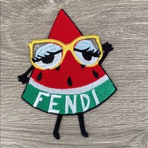 Fendi iron on patch